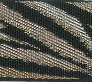   NYLON JACQUARD WEBBING WITH METALLIC 